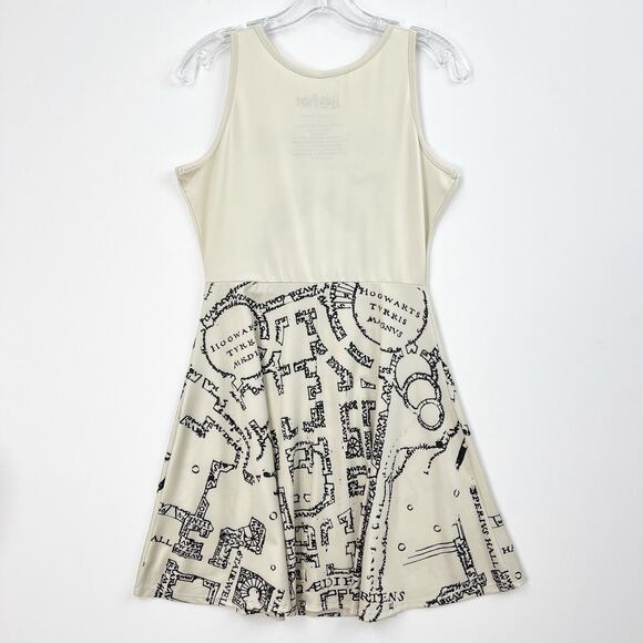 Hot Topic | Harry Potter 'The Marauder's Map' Dress by Warner Bros Small - Picture 4 of 8